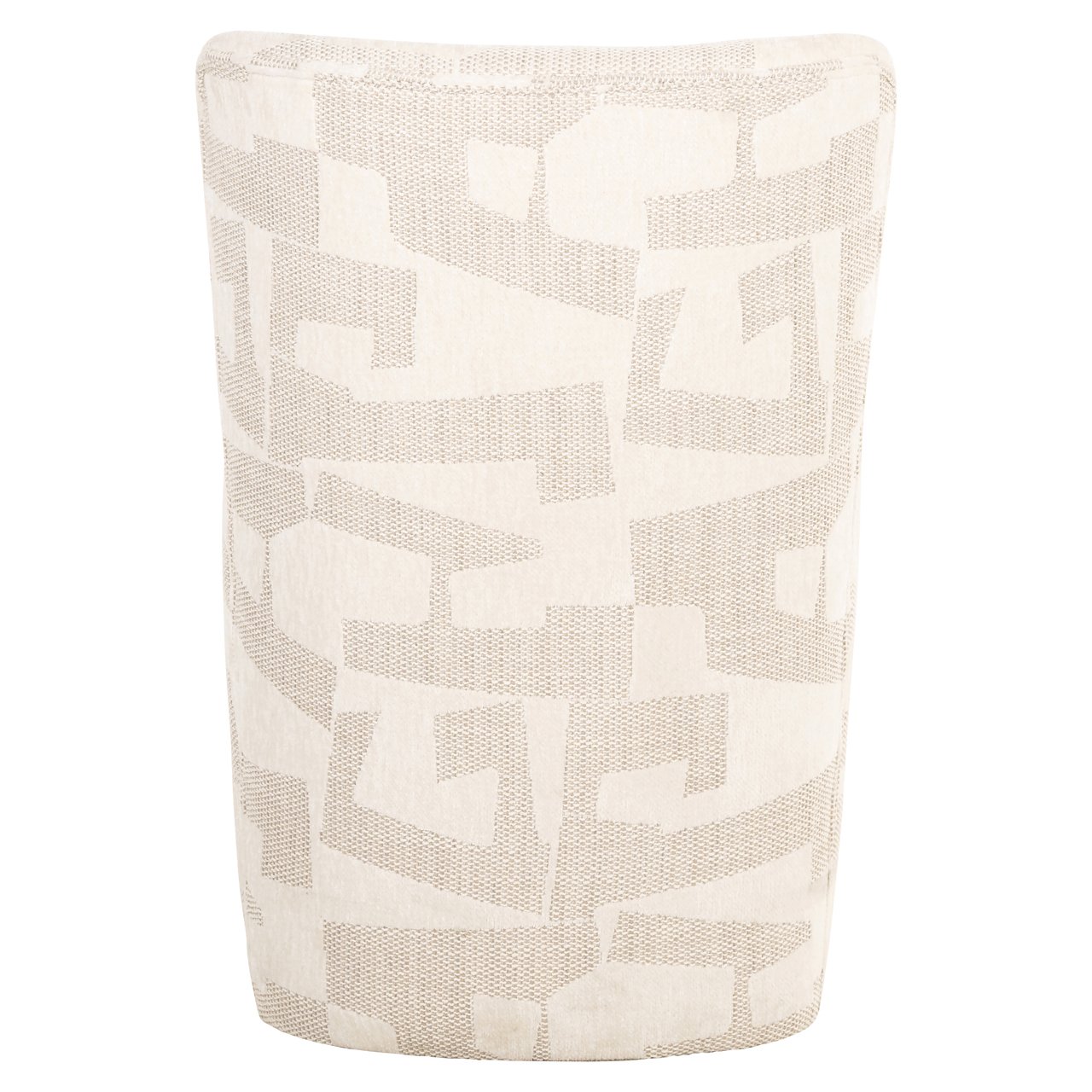 Esszimmerstuhl Lorain beige graffic on wheels