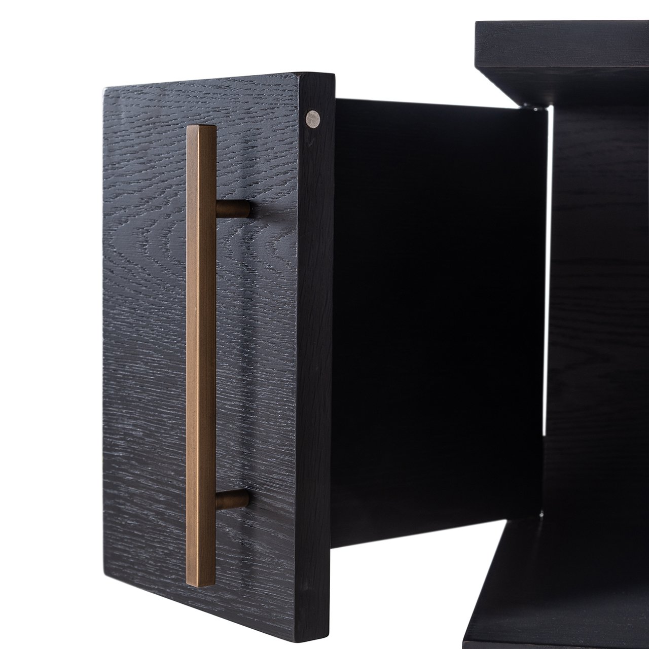 Wandschrank Cambon 4-Türen 4-regale (Dark coffee)