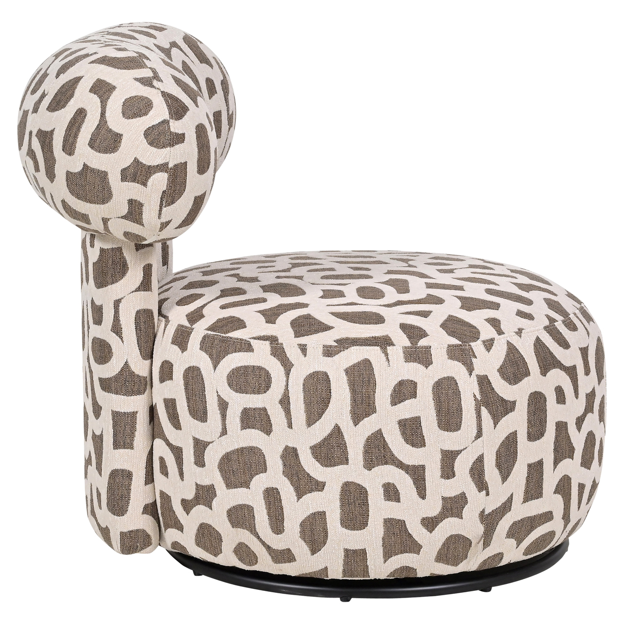 Lounge Stuhl Kaya weave brown