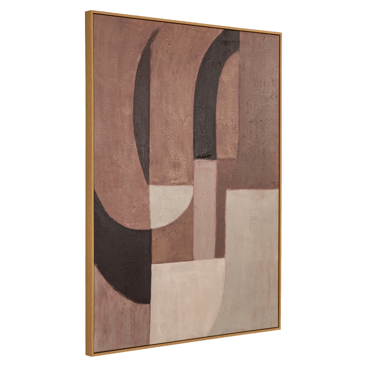 Wandkunst Tatu right brown