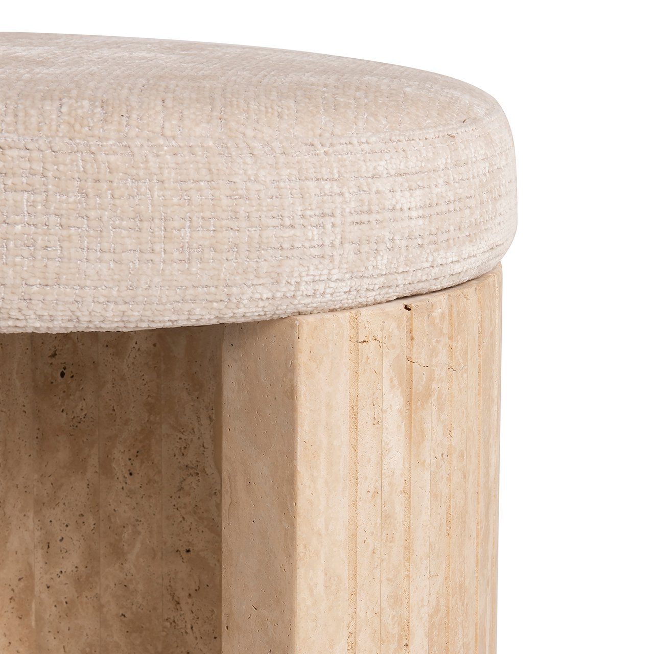 Hocker Gallice naturbeige Travertin (Beige) Hocker Gallice naturbeige Travertin (Beige)