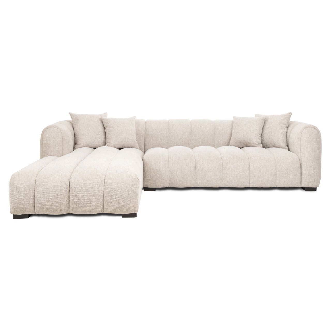 Sofa Novaro natural fancy lounge left