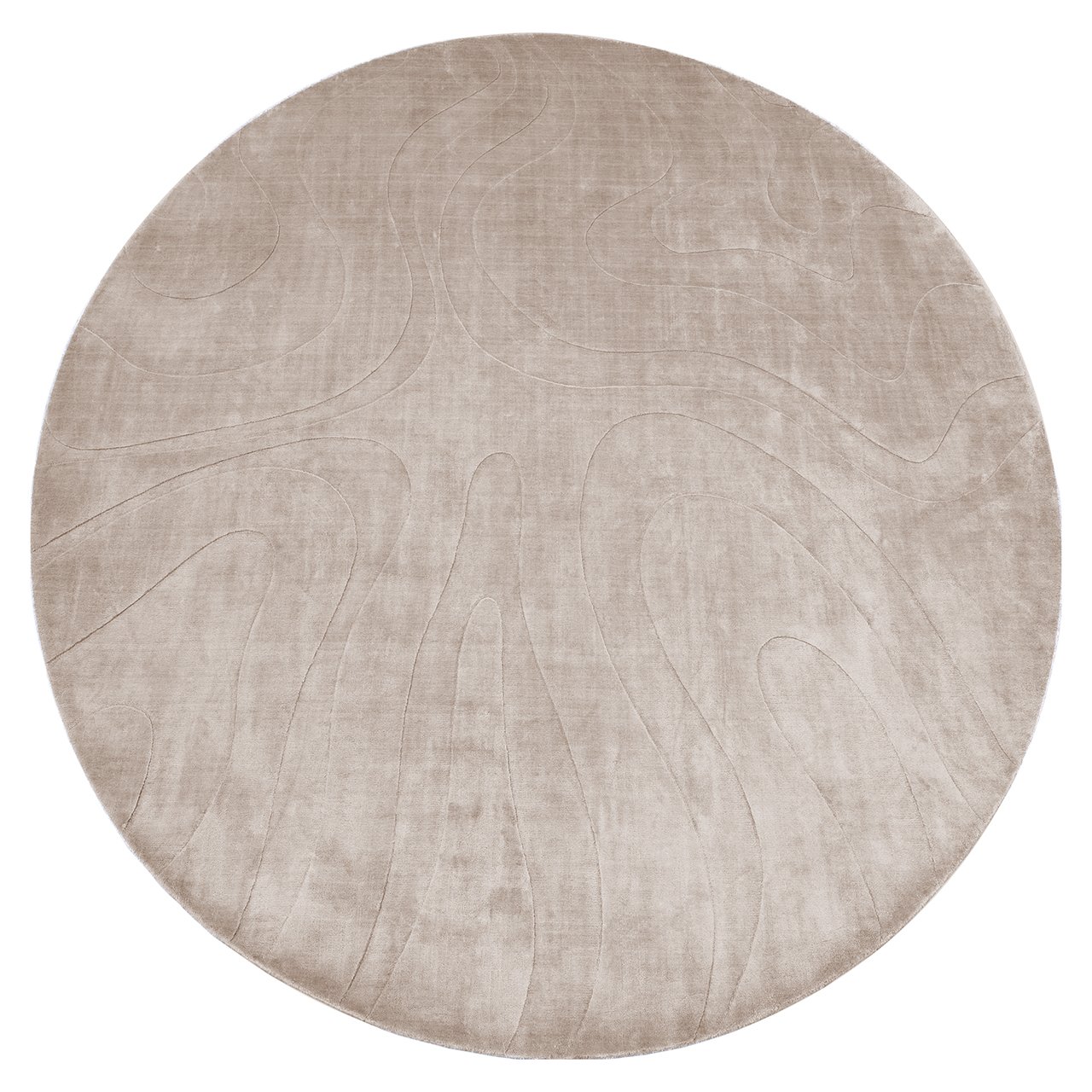 Teppich Addison rund 260x260 (Natural)