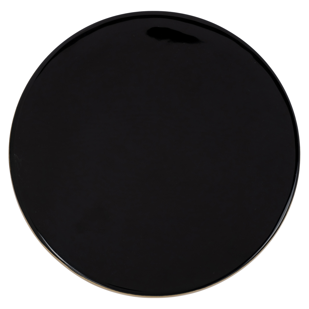 Kuchenplatte Elena black/gold