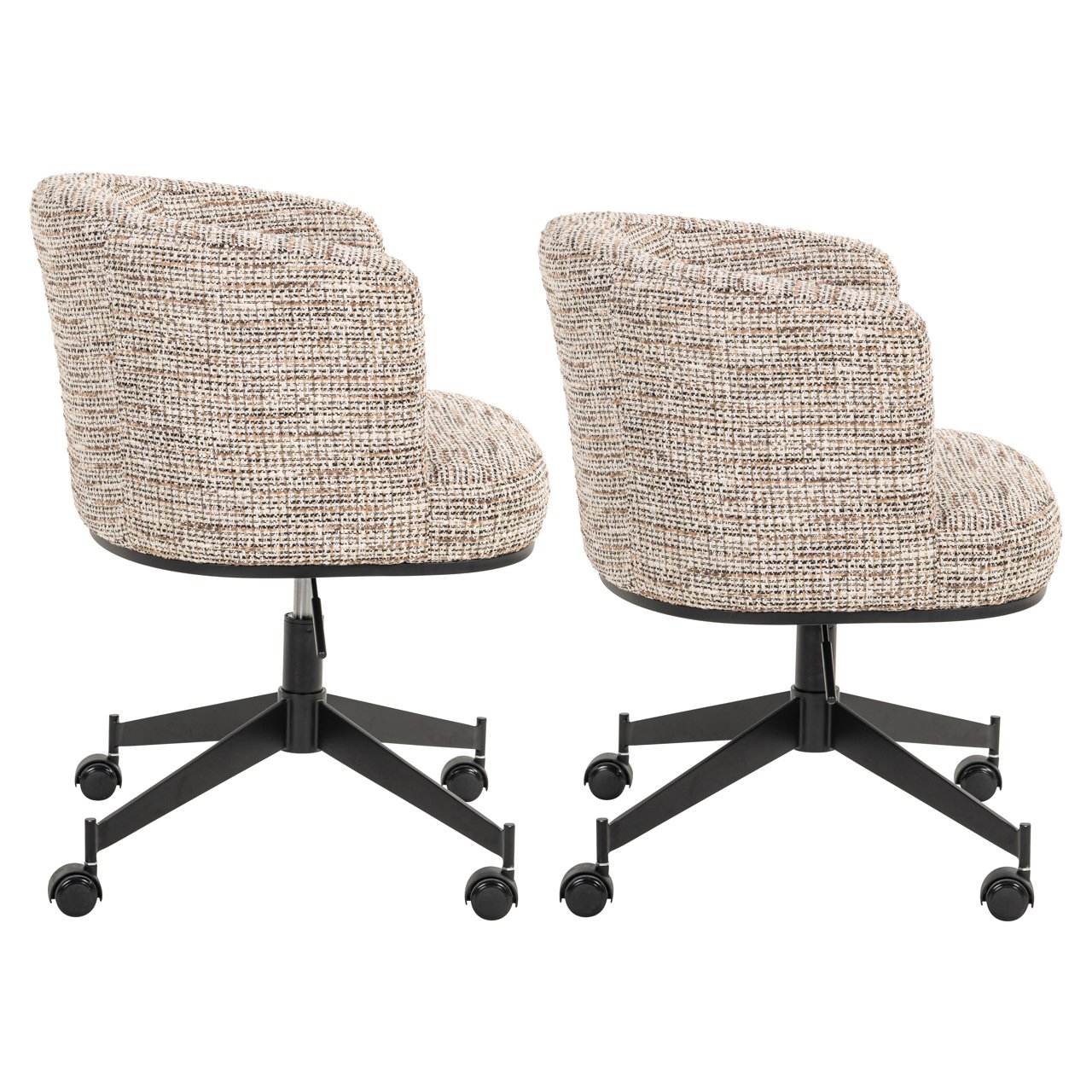 Esszimmerstuhl Rochenne trendy nature swivel on wheels Esszimmerstuhl Rochenne trendy nature swivel on wheels