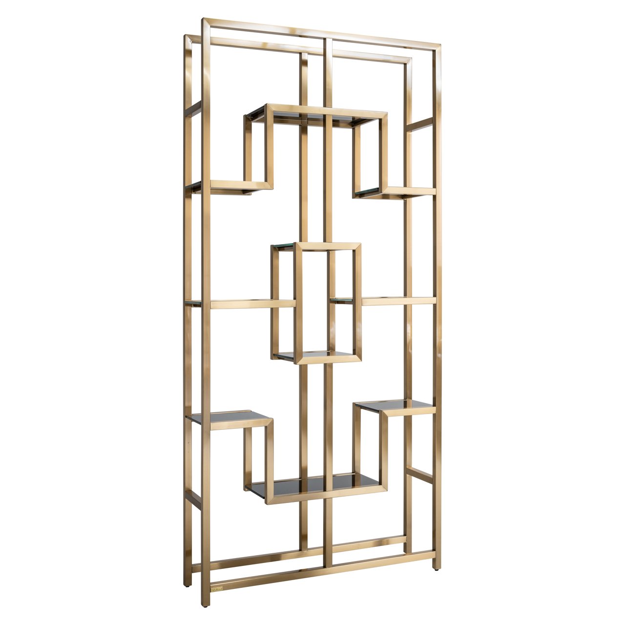 Vitrine Magnus brushed gold