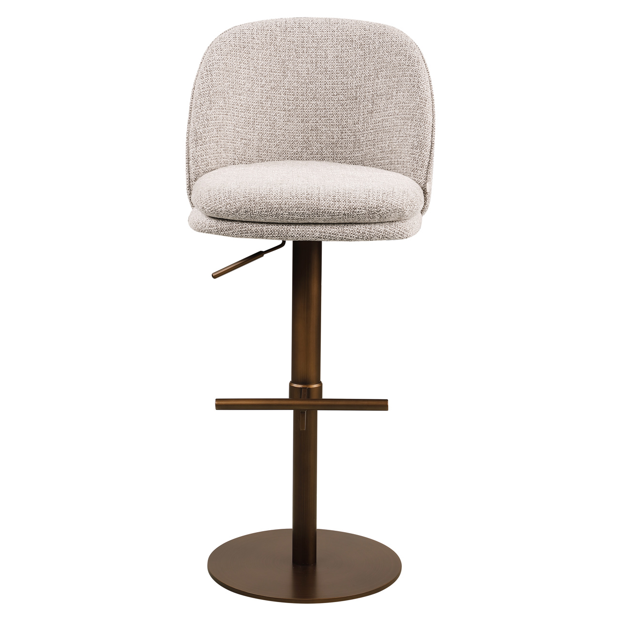 Barhocker Vesper mocca fancy swivel