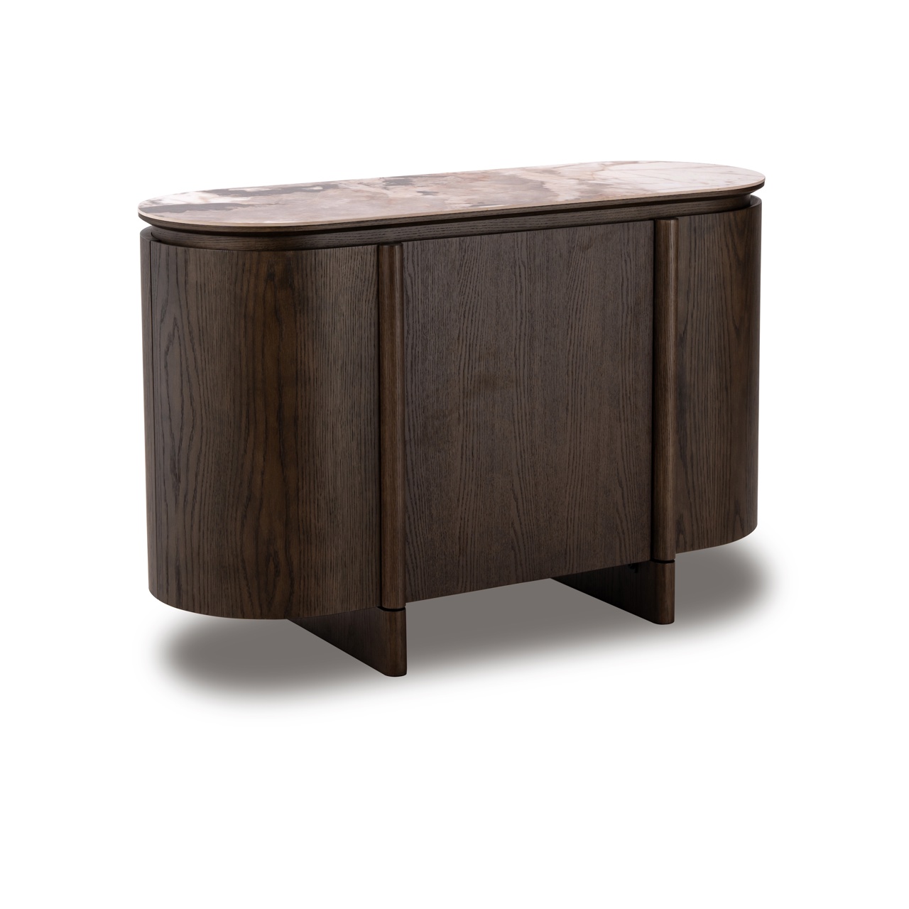 Sideboard Langford brown 3-doors