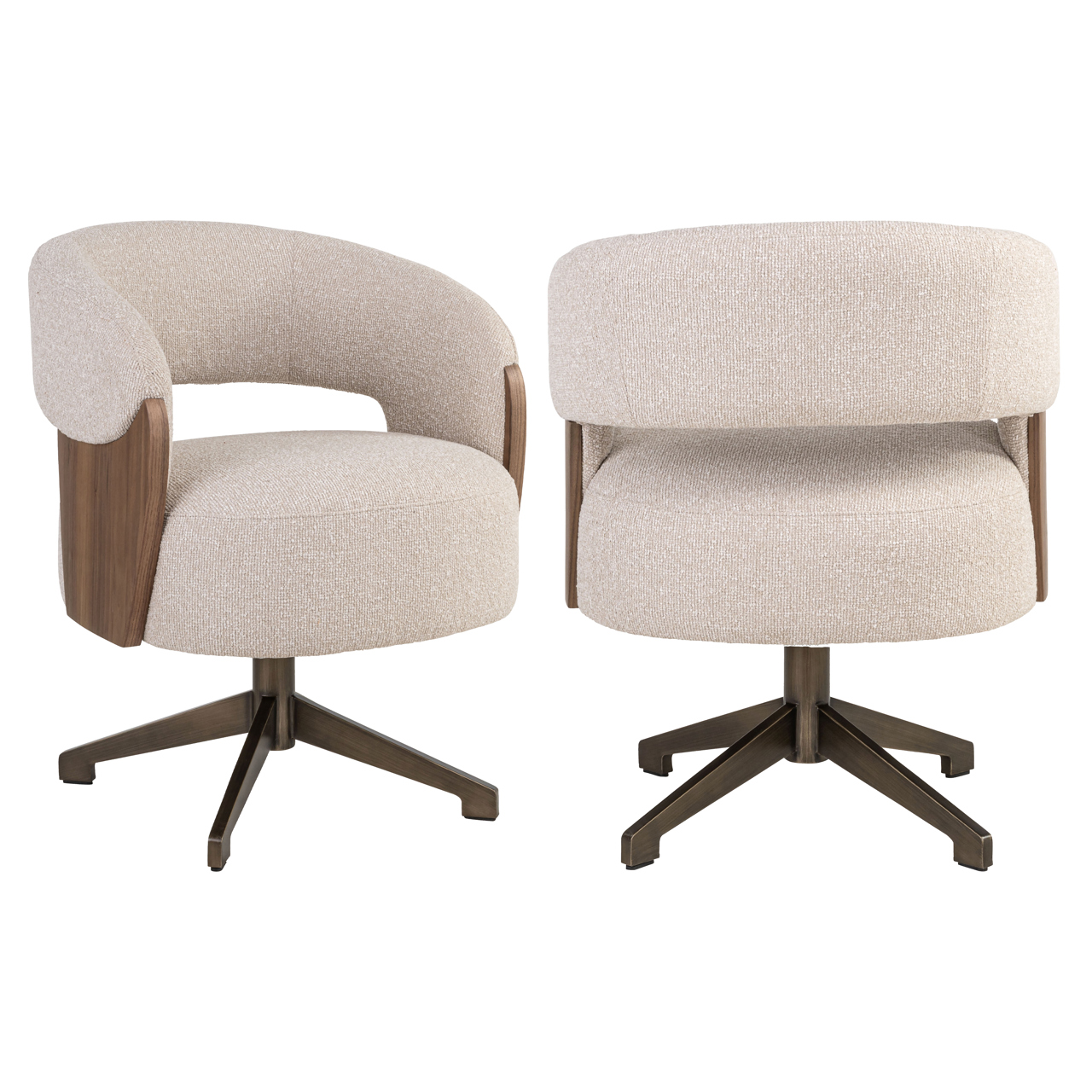 Esszimmerstuhl Pollux lodge desert walnut