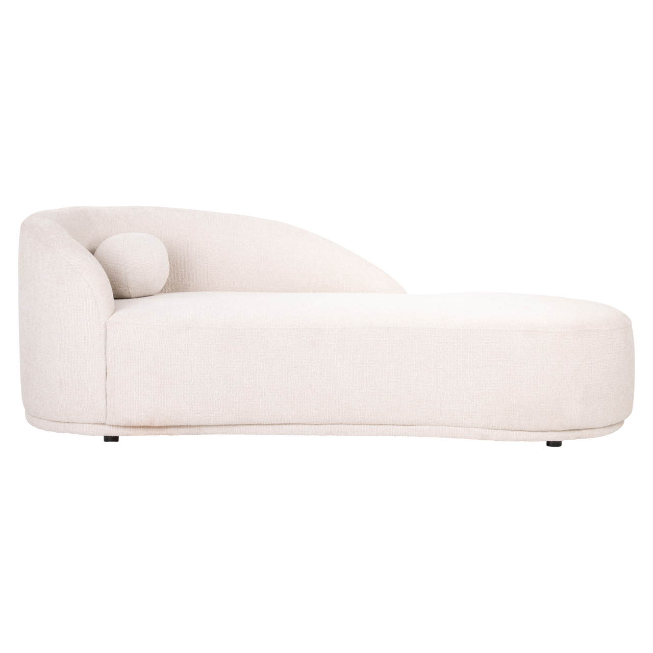 Sofa Emma cream fancy chaise longue