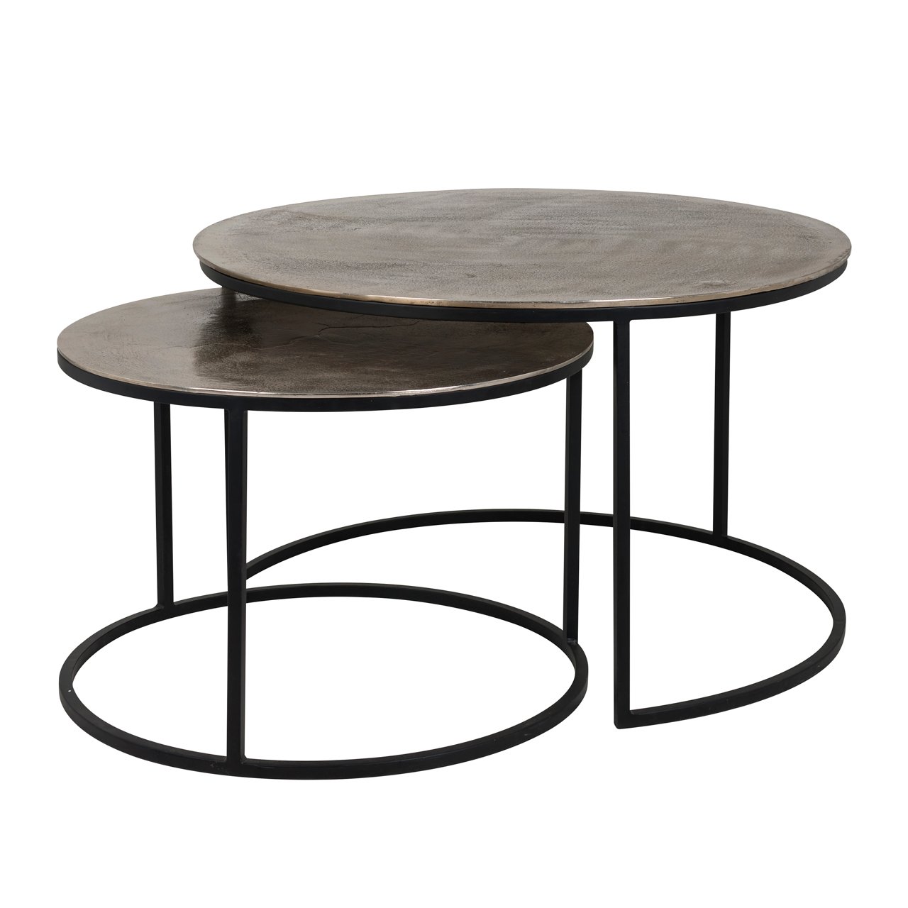 Couchtisch Asher champagne gold (Set of 2)