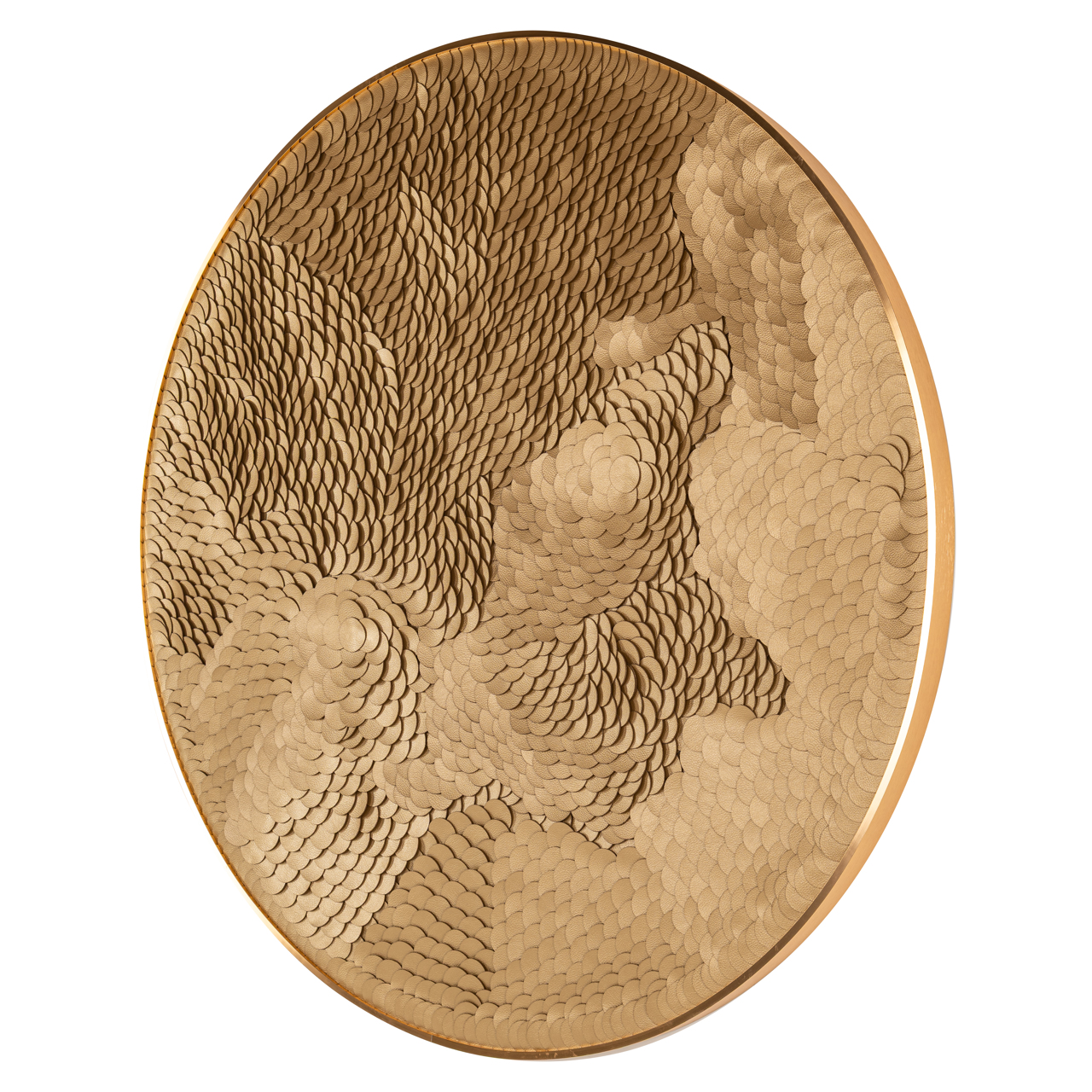 Wandkunst Bloom gold