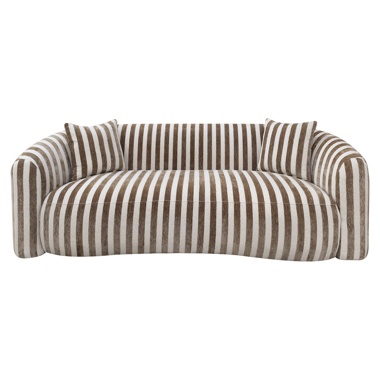 Sofa Luxandra stripes sand