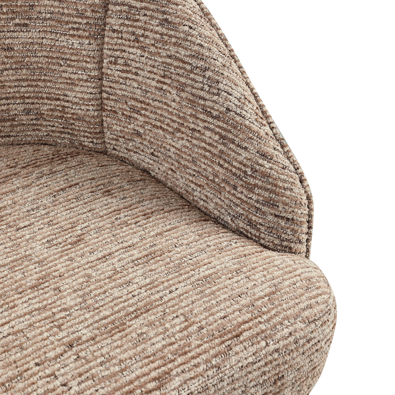 Esszimmerstuhl Beverly mocca linear swivel