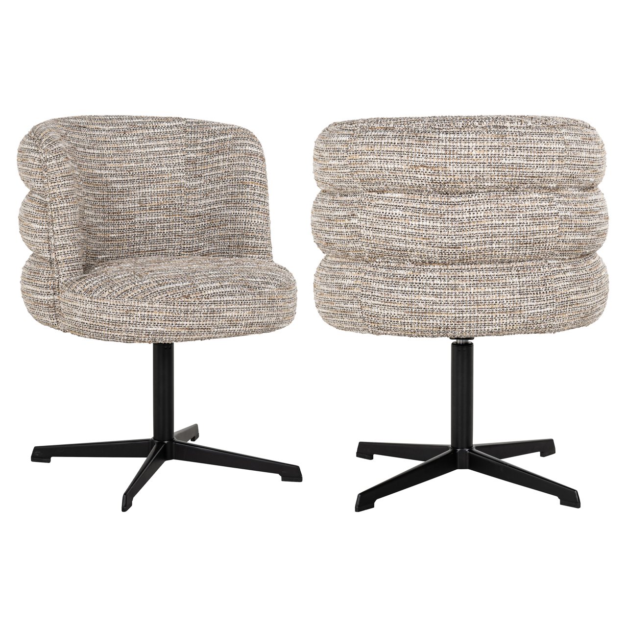 Esszimmerstuhl Chadwick beige coco swivel