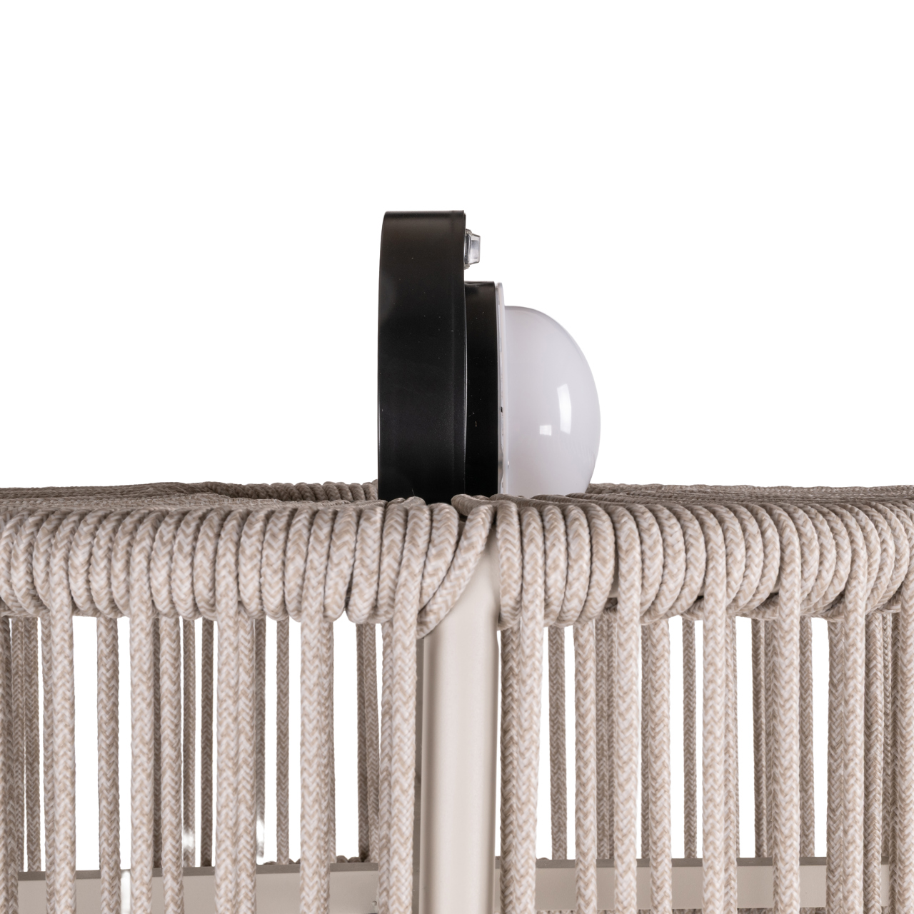 Garten Stehlampe Lunar light beige