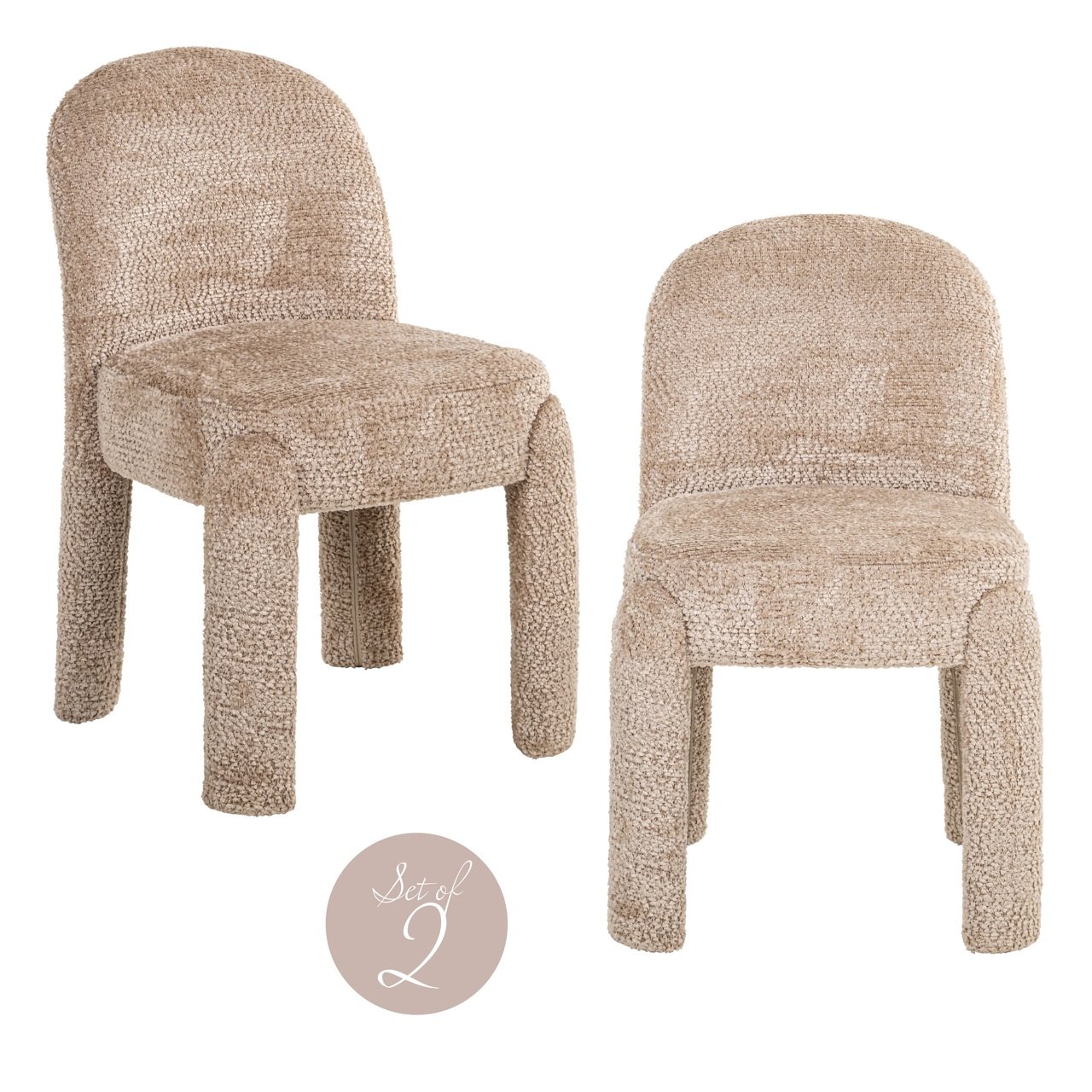 Esszimmerstuhl Brandi lovely beige (Set of 2)