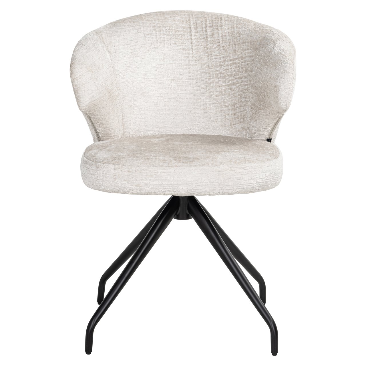 Esszimmerstuhl Milly cream fusion swivel