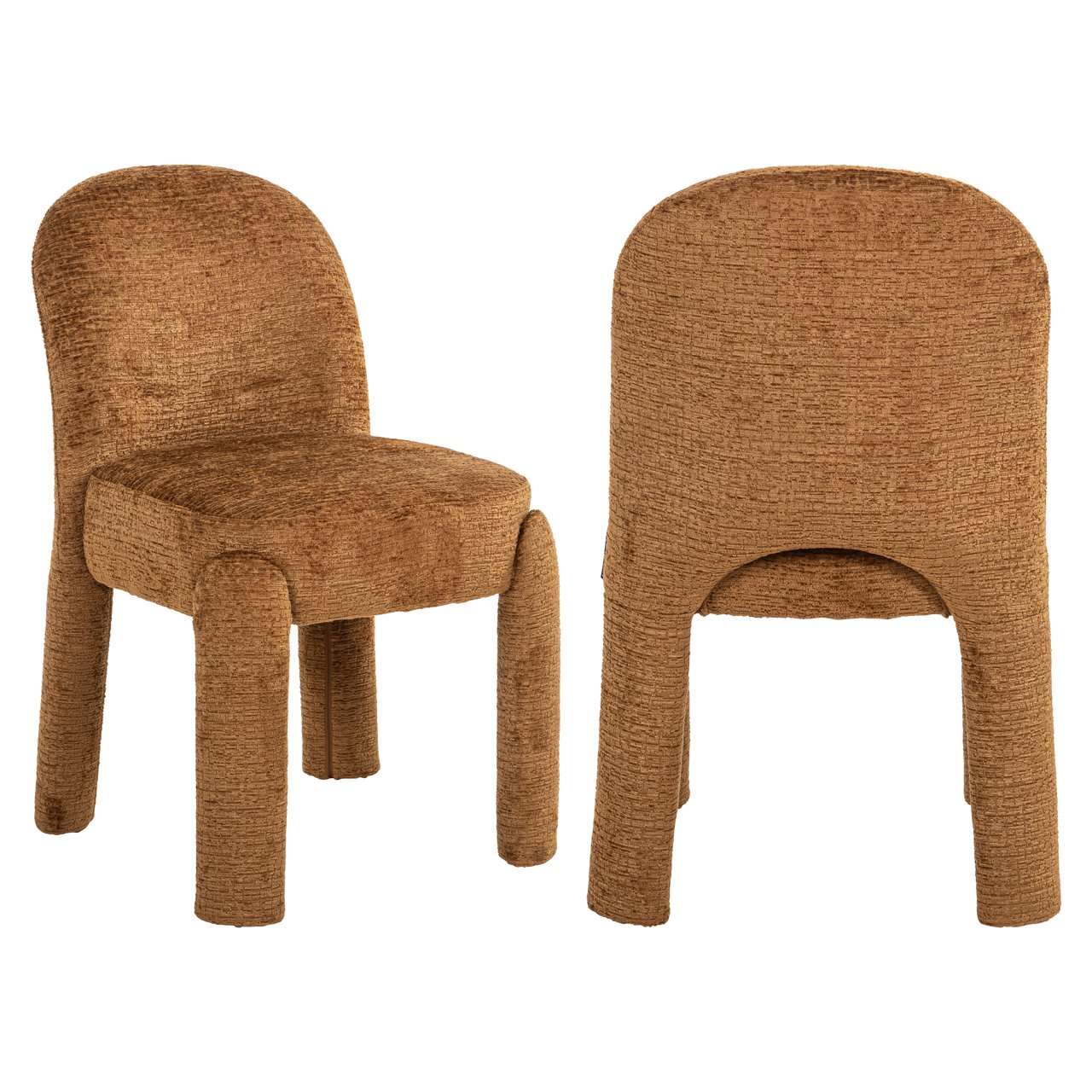 Esszimmerstuhl Brandi cognac fusion (Set of 2)