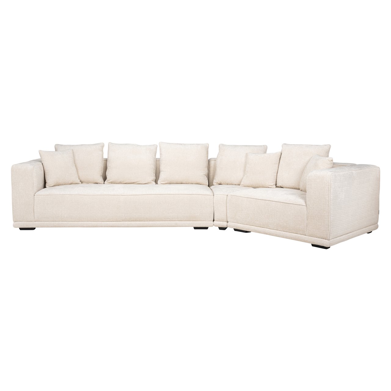 Sofa Lusso niagara beige 4-seater