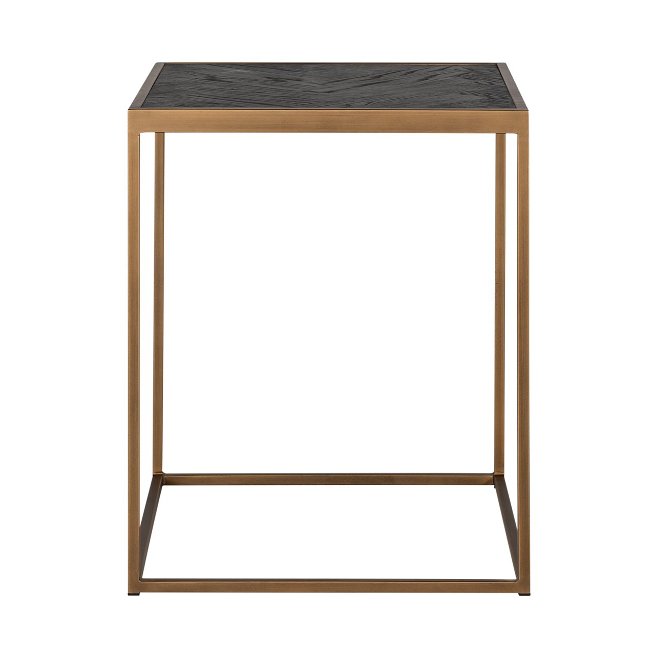 Ecktisch Blackbone brass 50x50 (Black rustic)