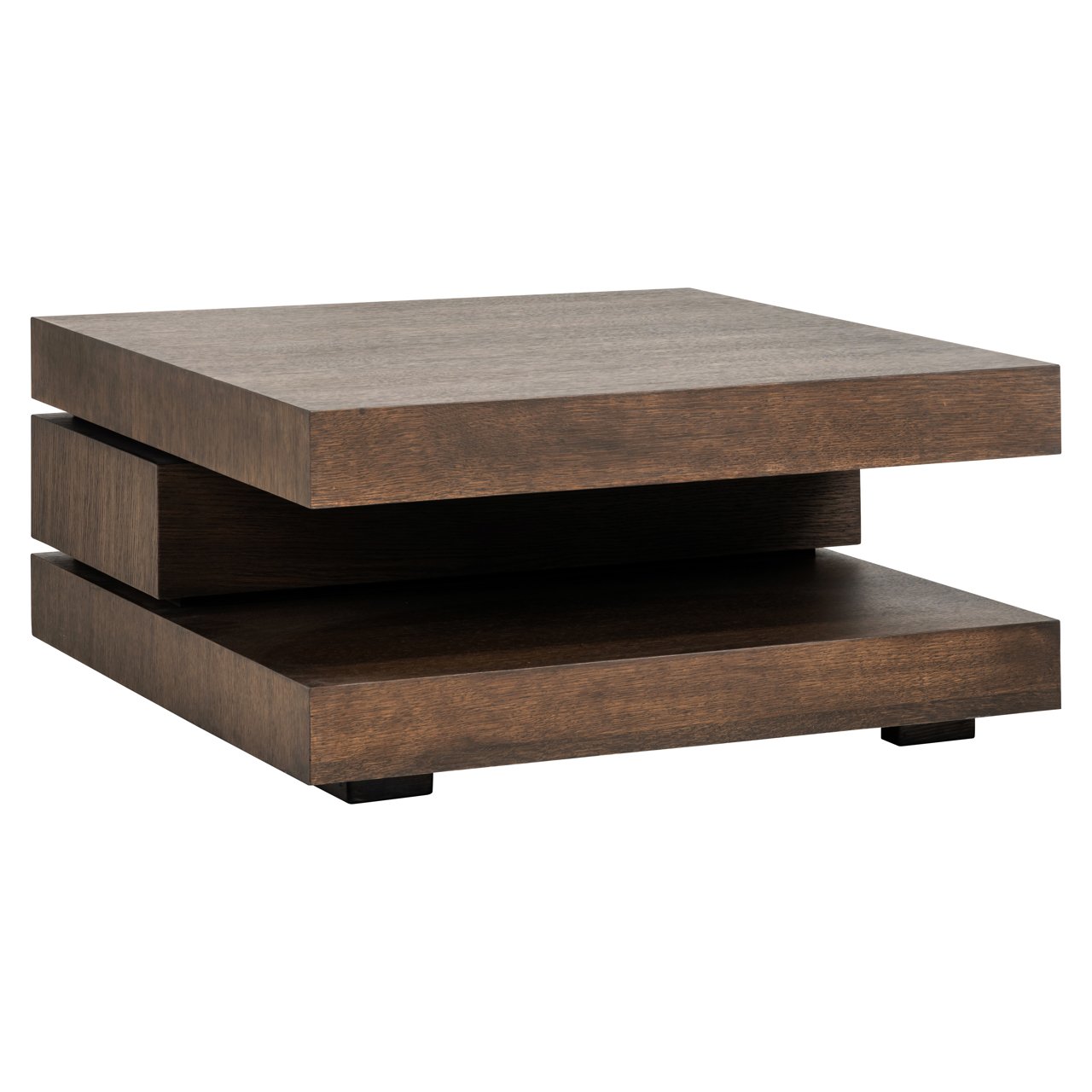 Couchtisch Oakura brown 90x90