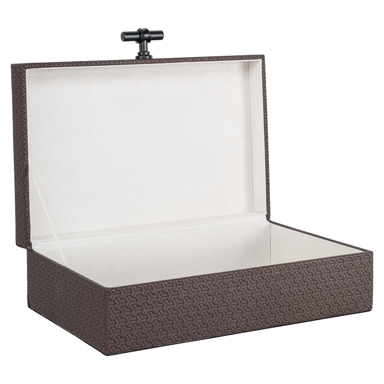 Aufbewahrungsbox Billie dark brown large