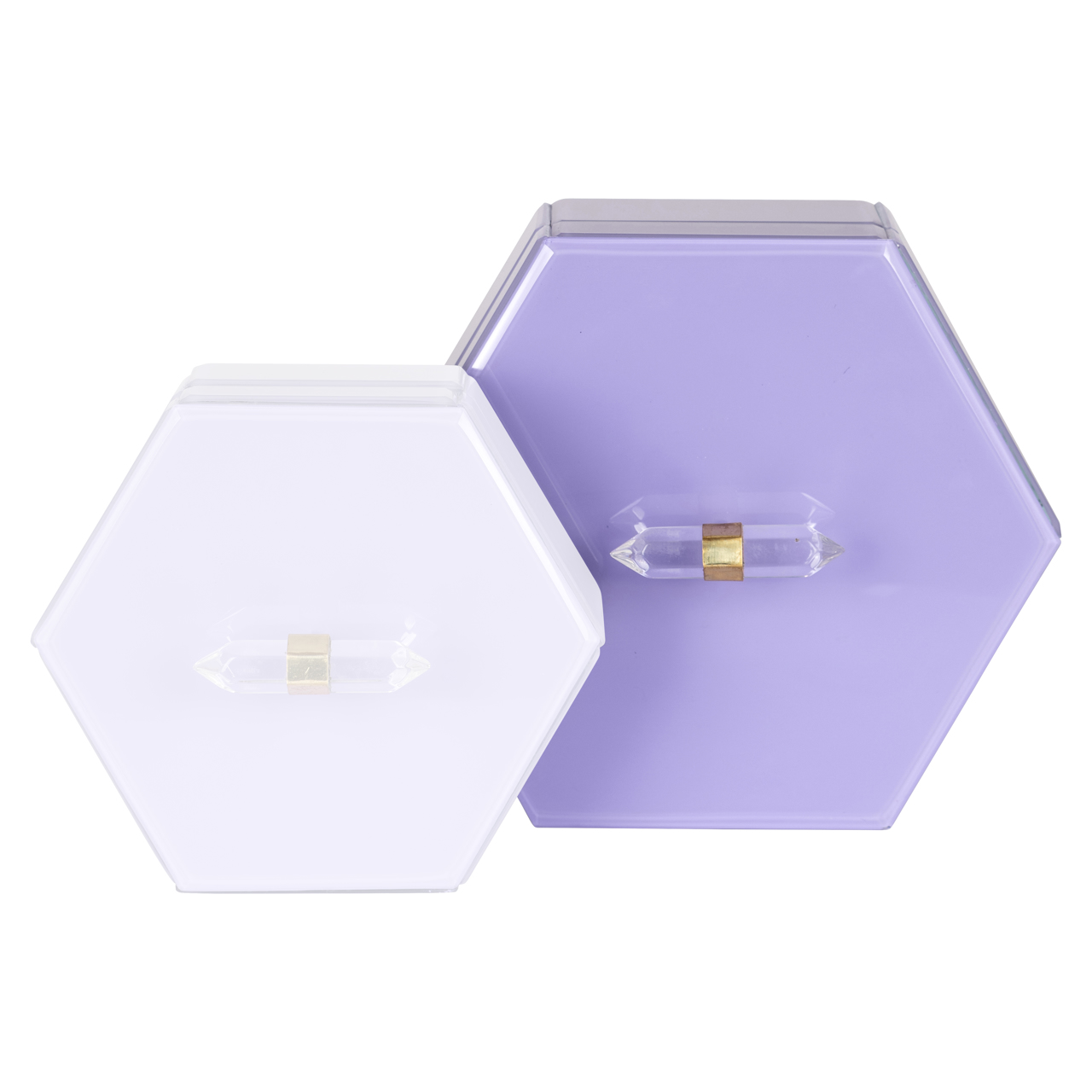 Aufbewahrungsbox Jutta purple large