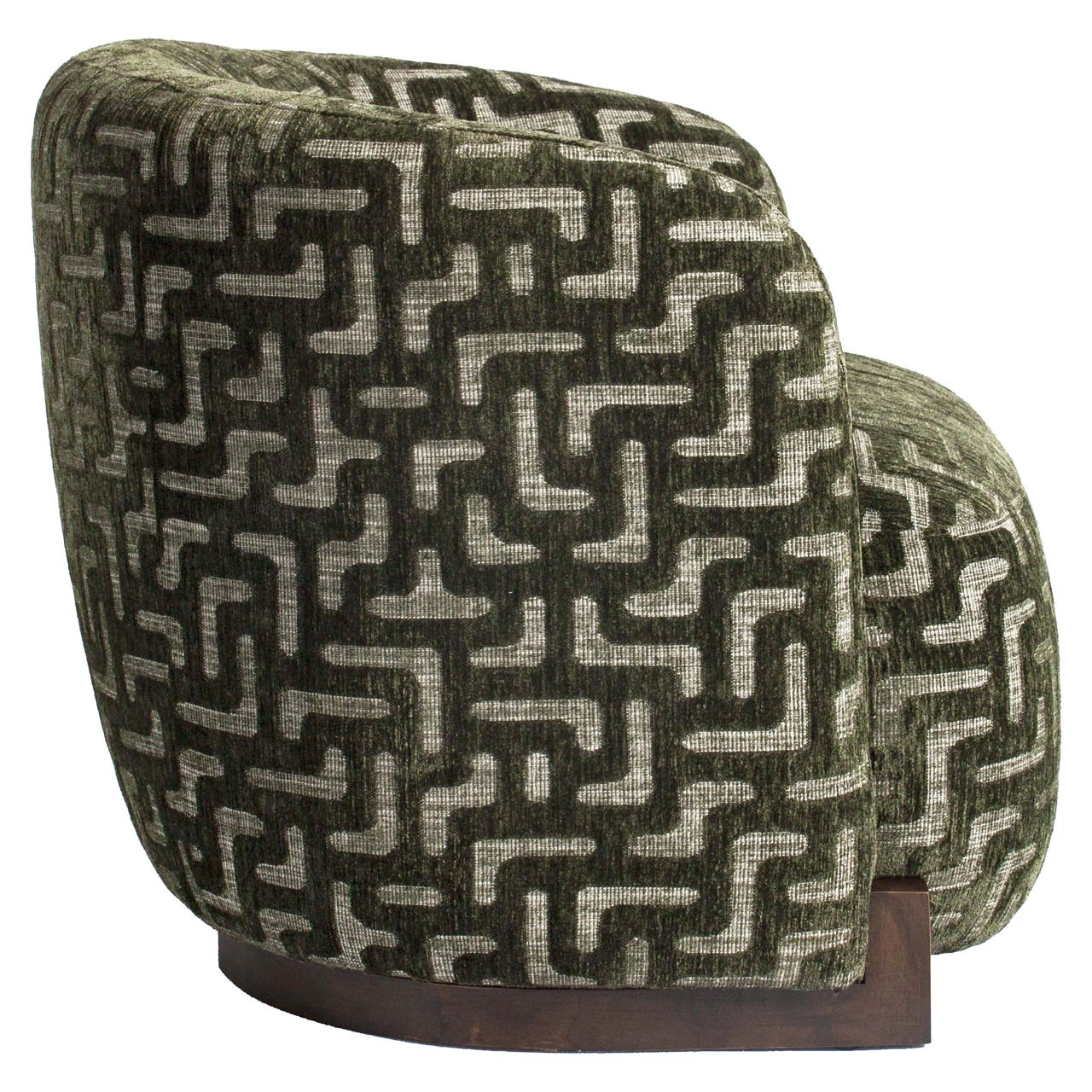 Lounge Stuhl Hannah moss labyrinth fire retardant