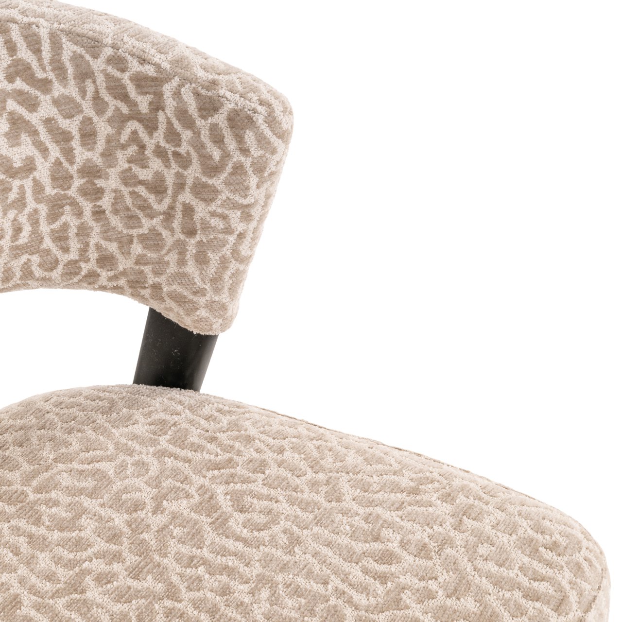 Esszimmerstuhl Zeno beige leopard