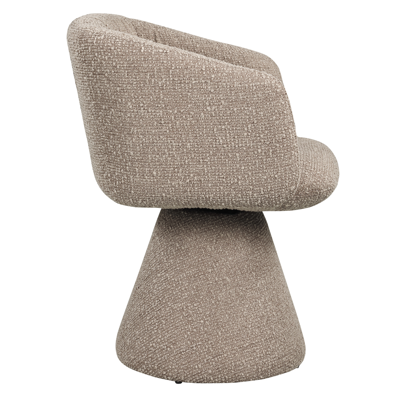Esszimmerstuhl Madeline mocca chunky swivel