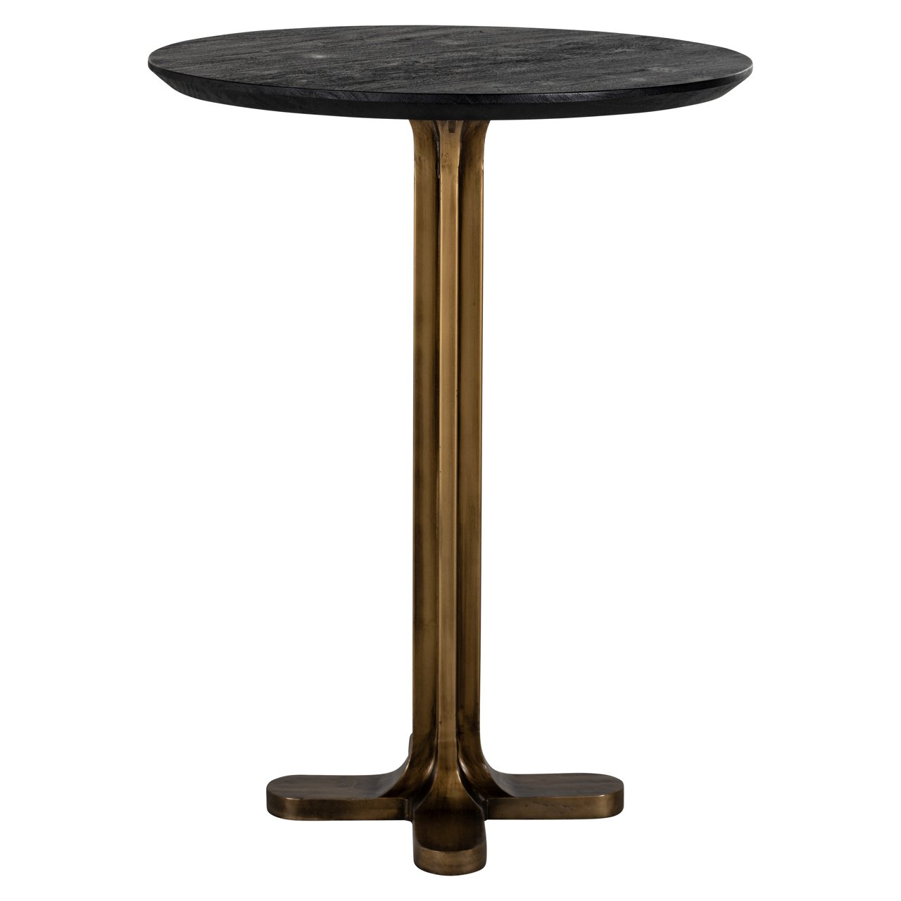 Esstisch Revelin black/gold 81Ø