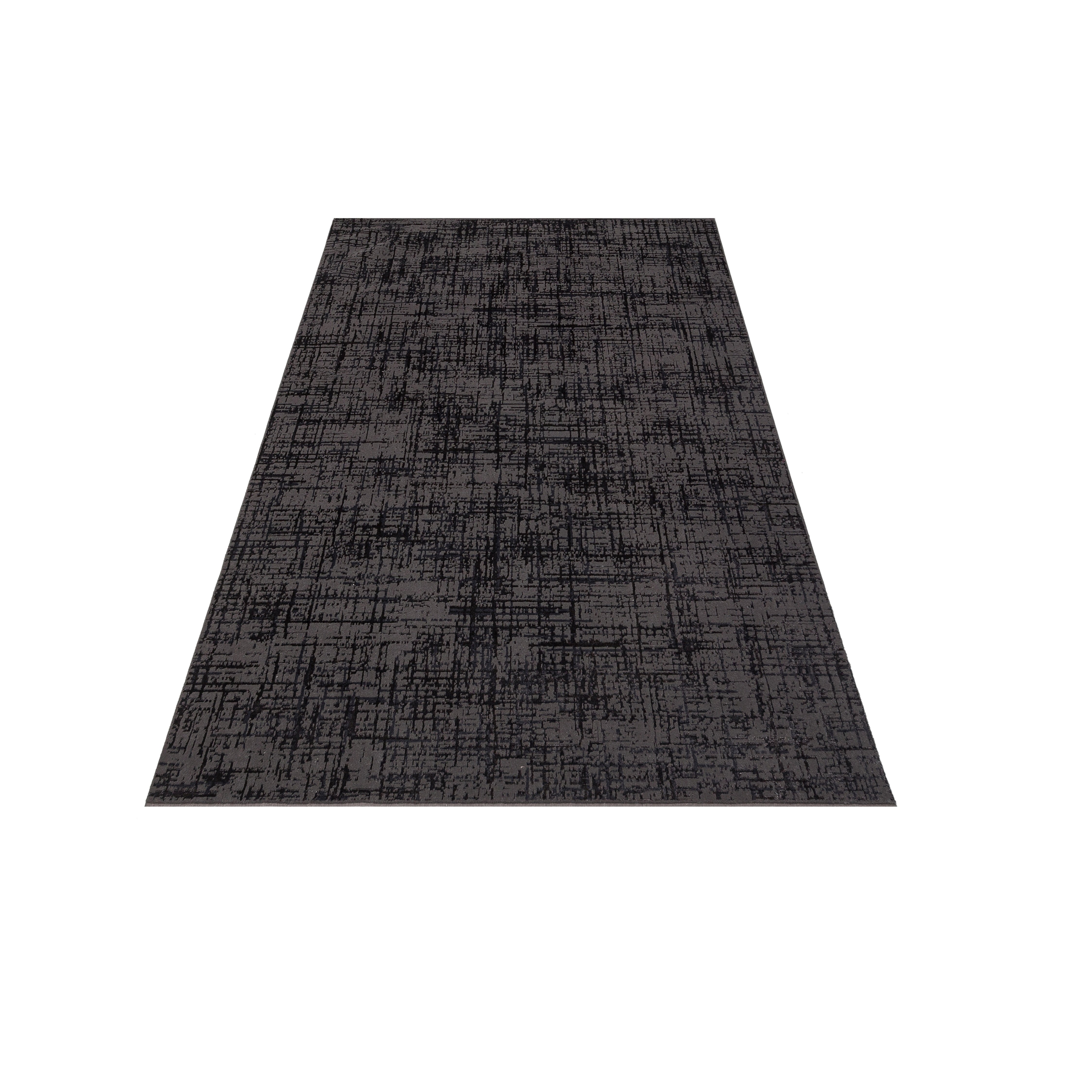 Teppich Byblos anthracite 160x225 (Antraciet)