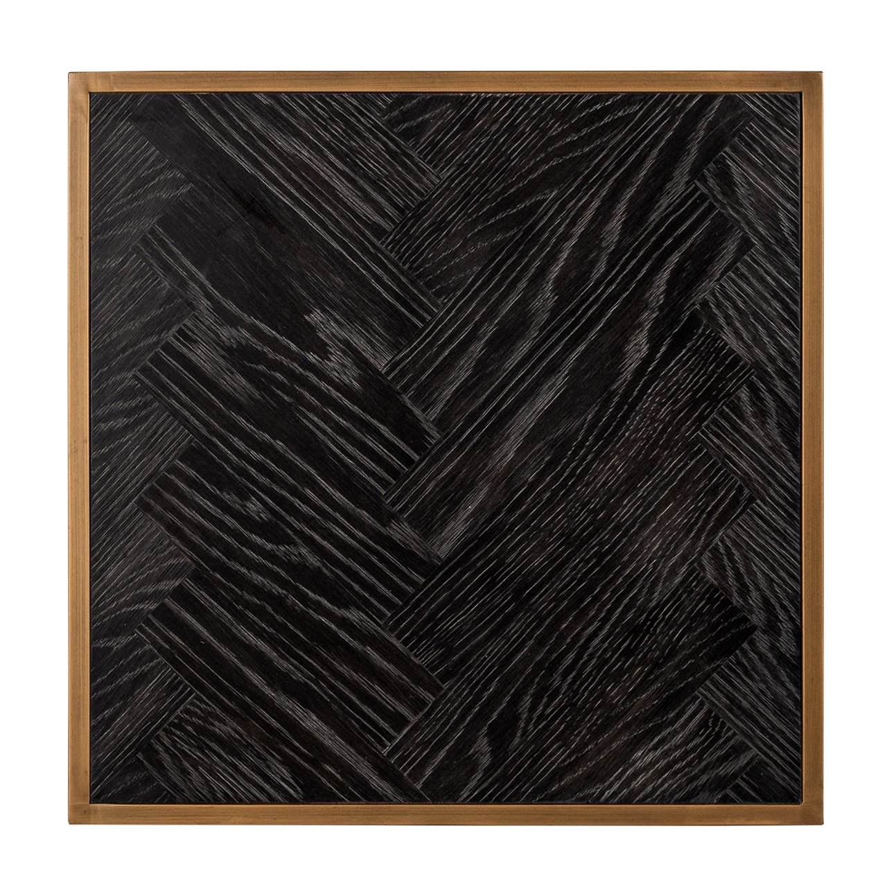 Ecktisch Blackbone brass 50x50 (Black rustic)