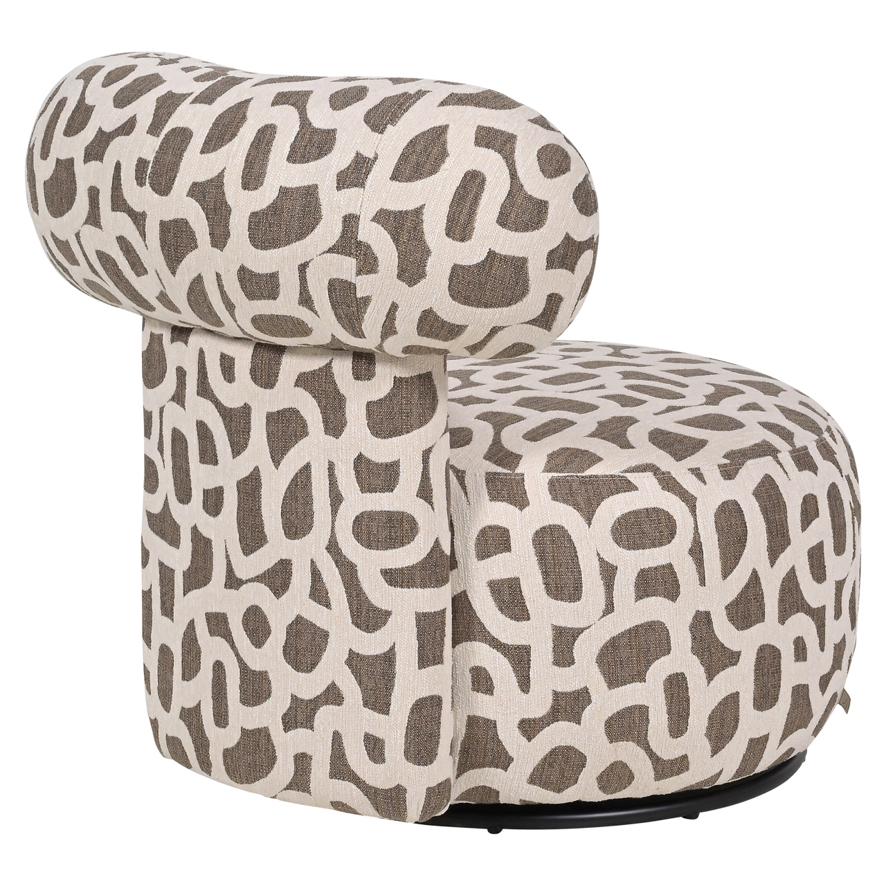 Lounge Stuhl Kaya weave brown