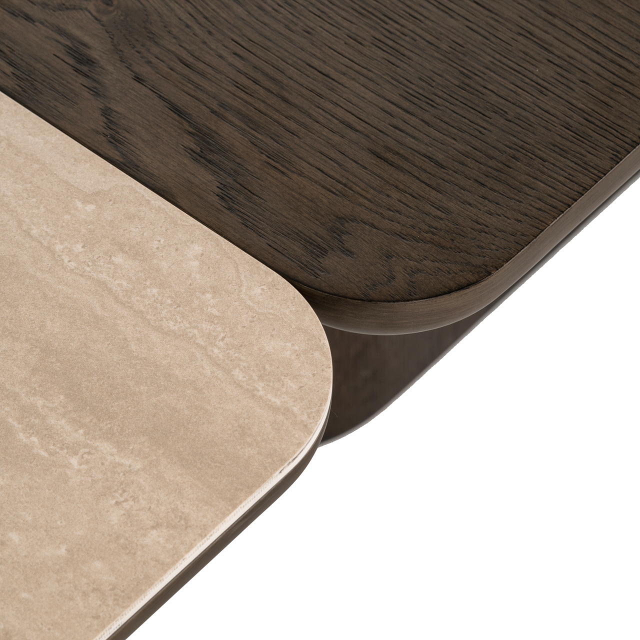 Couchtisch Nando brown (Set of 2)