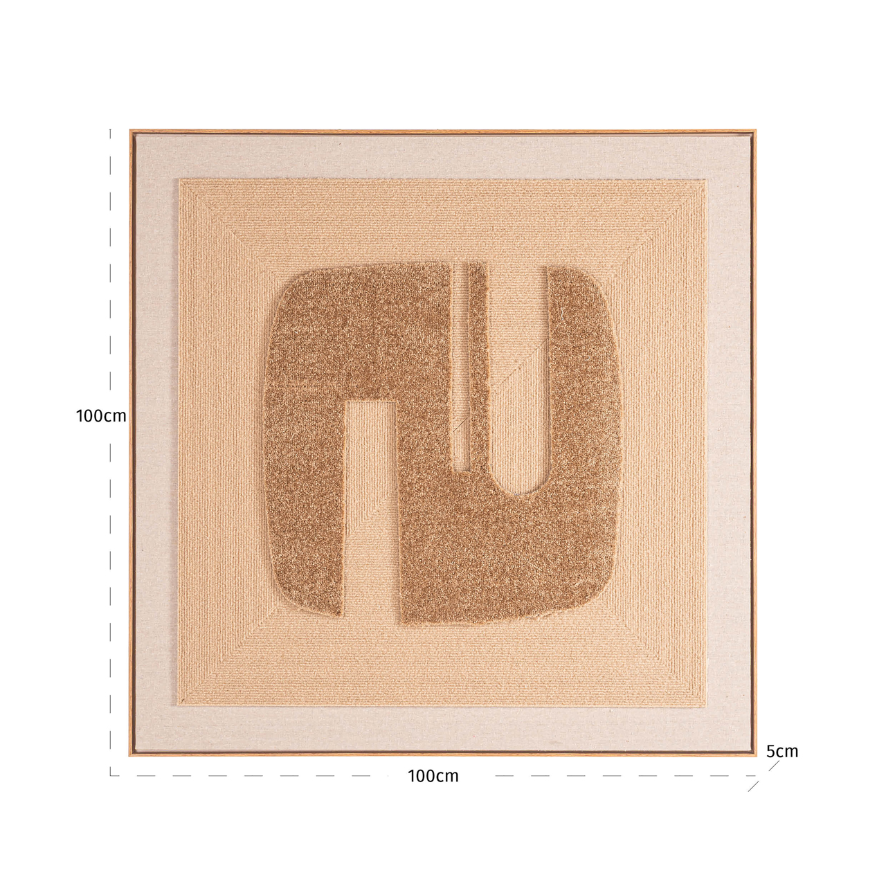 Wandkunst Seda gold