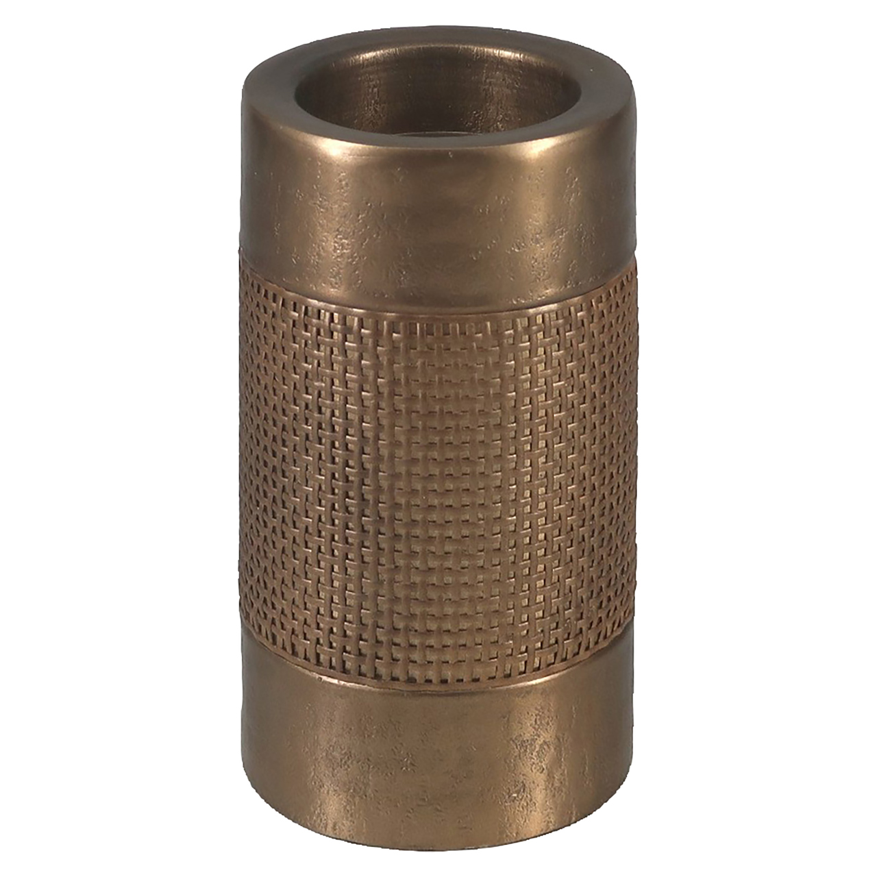 Kerzenhalter Aya brushed gold small