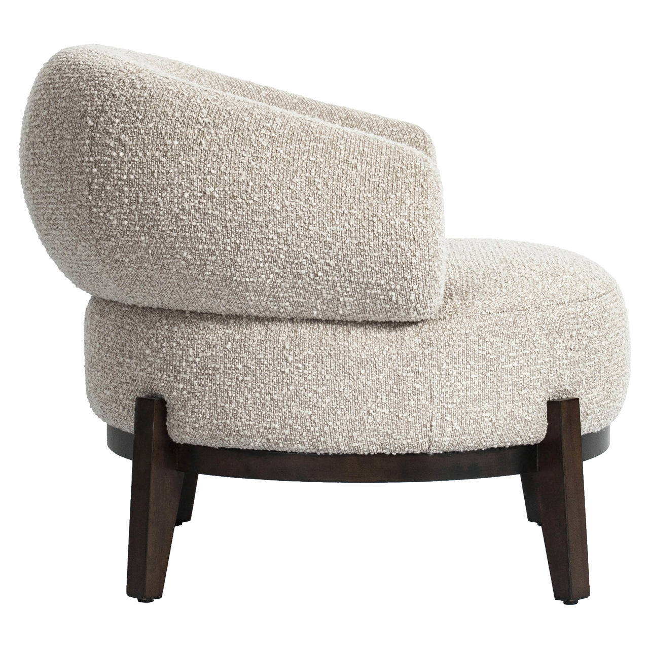 Lounge Stuhl Montana natural chunky fire retardant