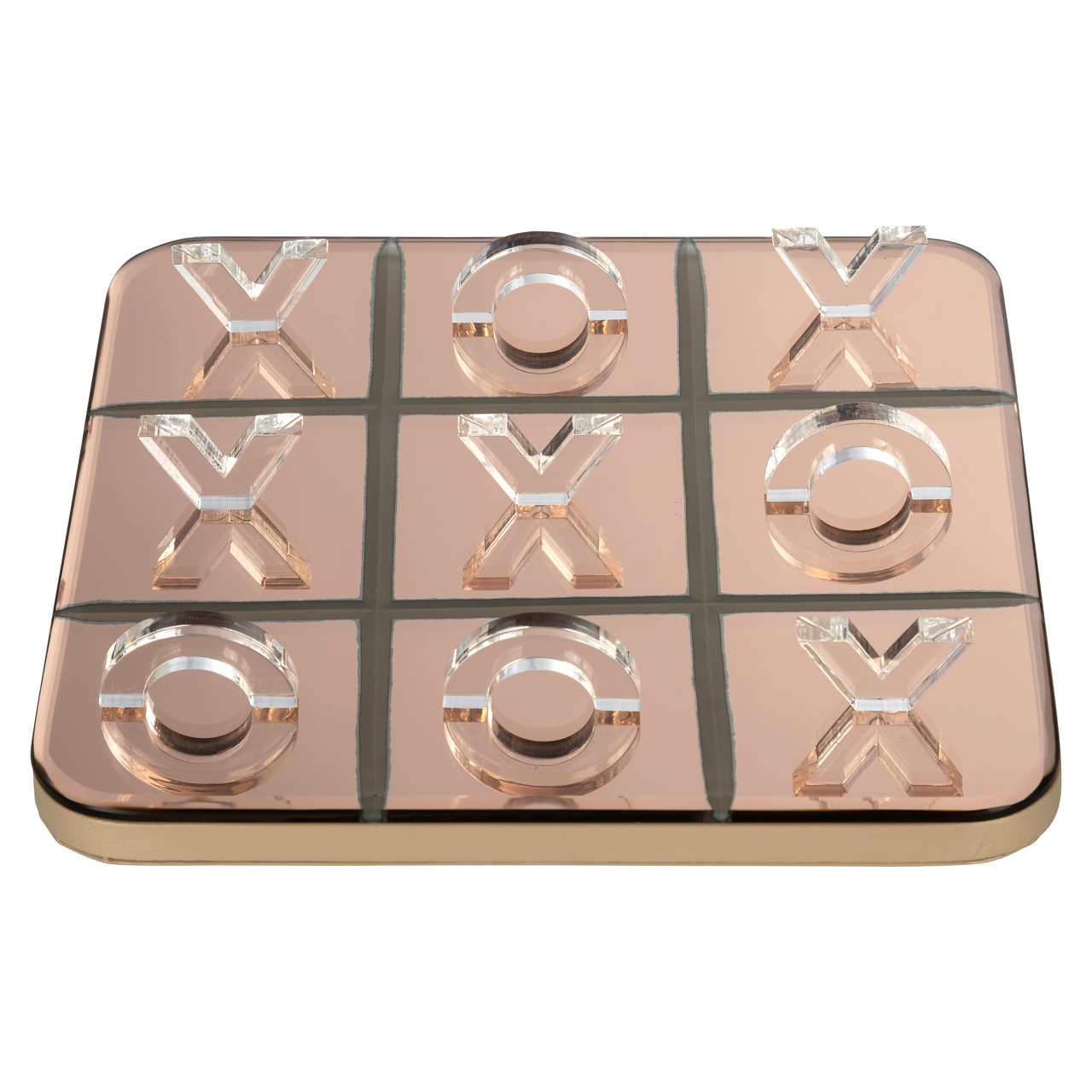 Dekoratives Spiel Caylin gold Tic-Tac-Toe
