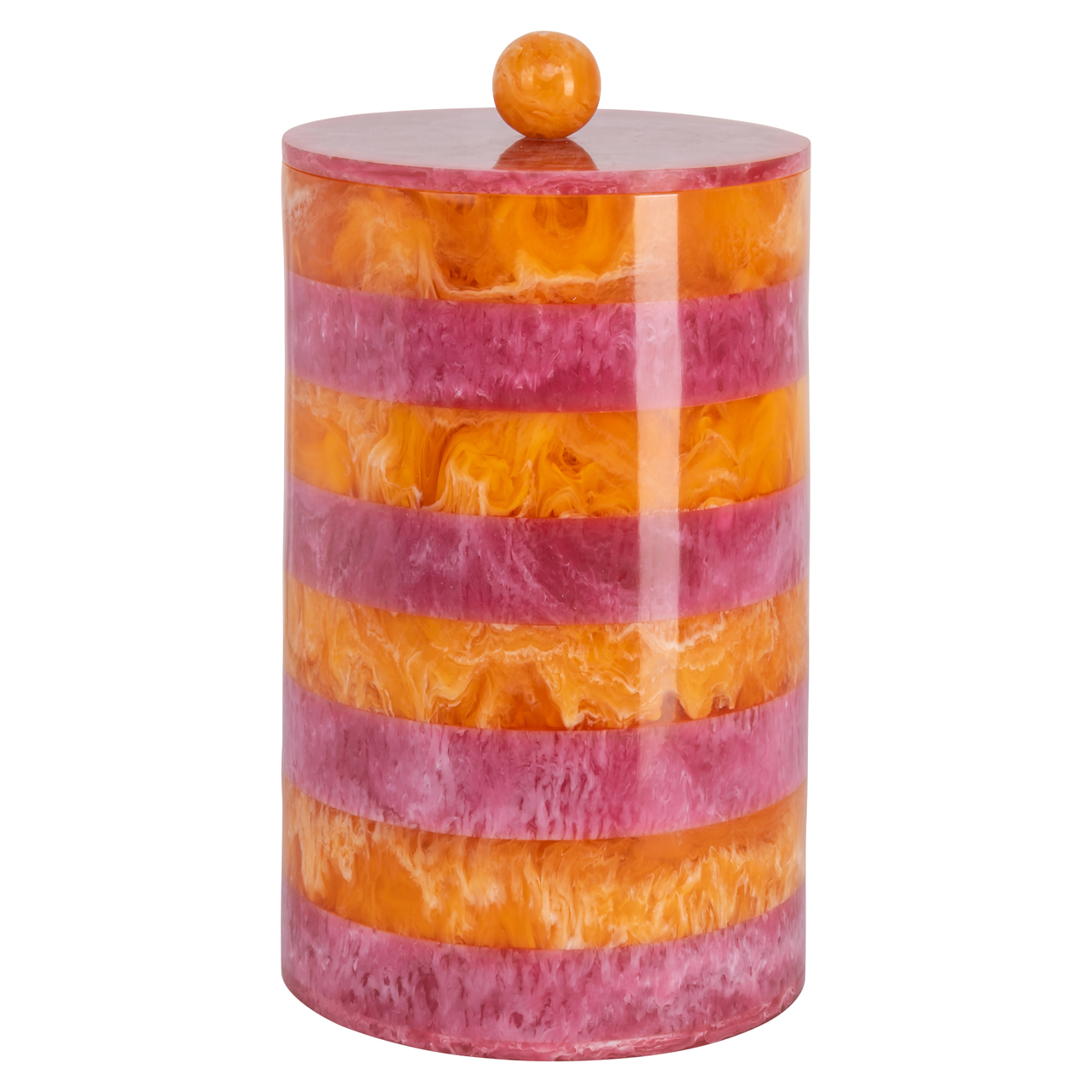 Aufbewahrungsbox Lilybelle pink/orange storage jar small