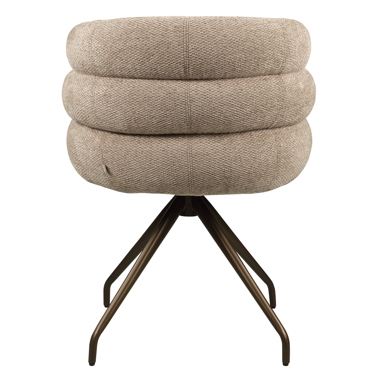 Esszimmerstuhl Kayla mocca boldweave swivel