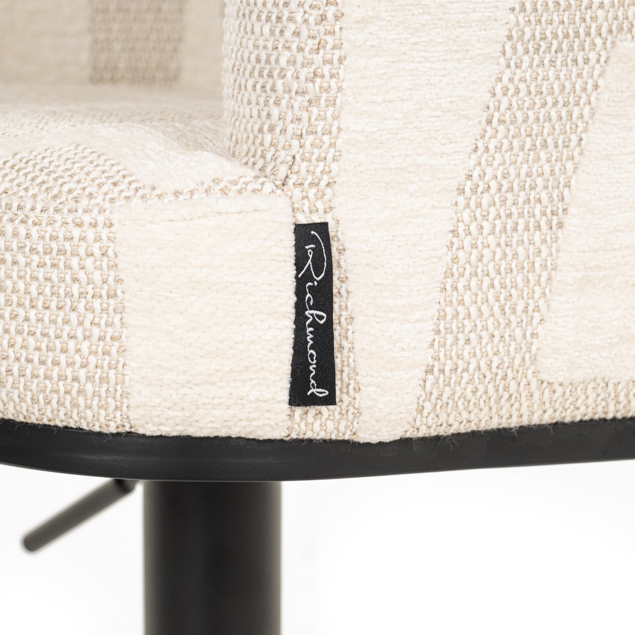 Barhocker Cheyenne beige graffic swivel Barhocker Cheyenne beige graffic swivel