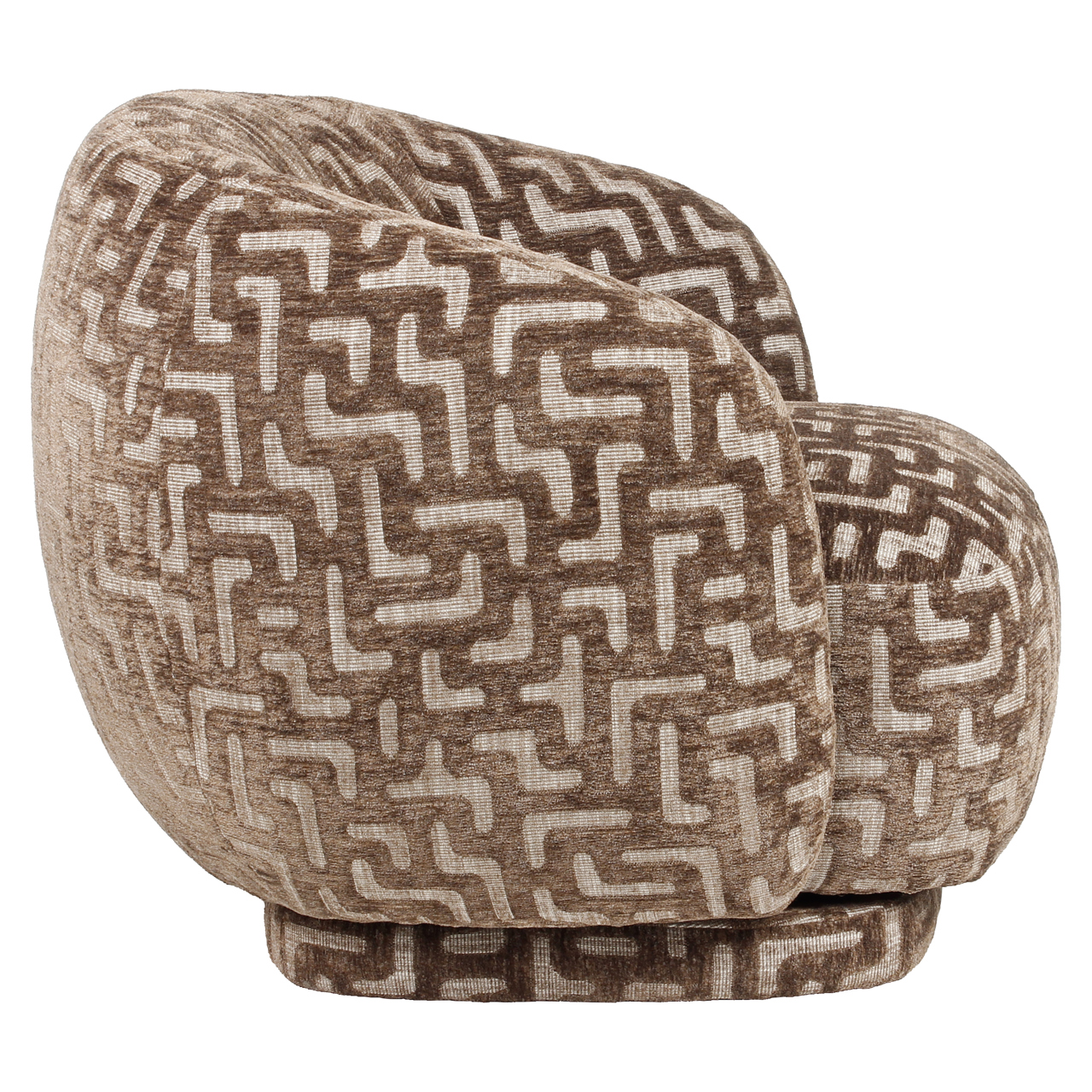Lounge Stuhl Negreslo brown labyrinth