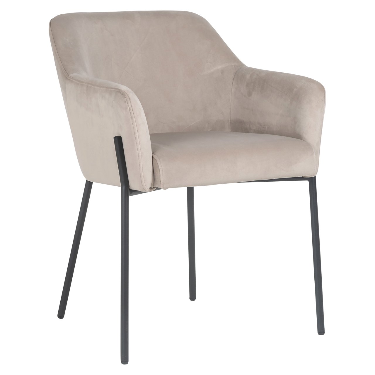 Esszimmerstuhl Fay khaki velvet fire retardant Esszimmerstuhl Fay khaki velvet fire retardant