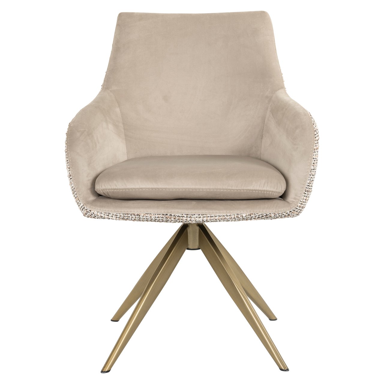 Esszimmerstuhl Lisonne trendy nature swivel