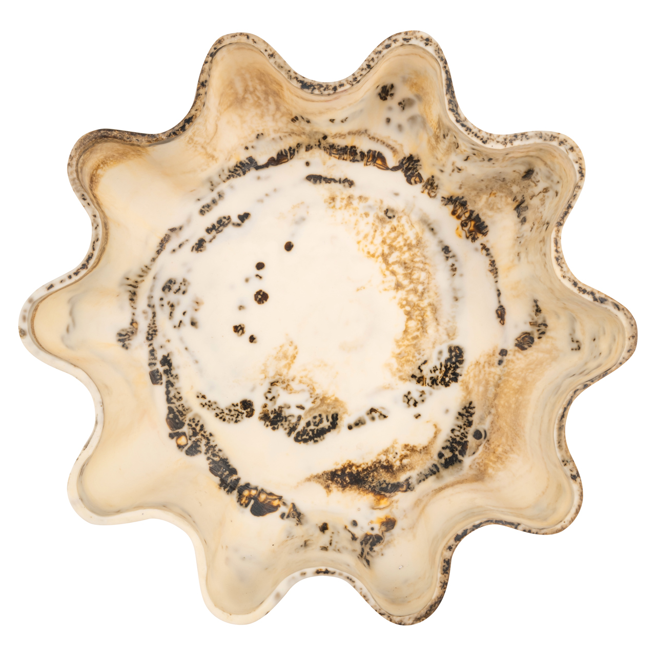 Schale Lotus natural