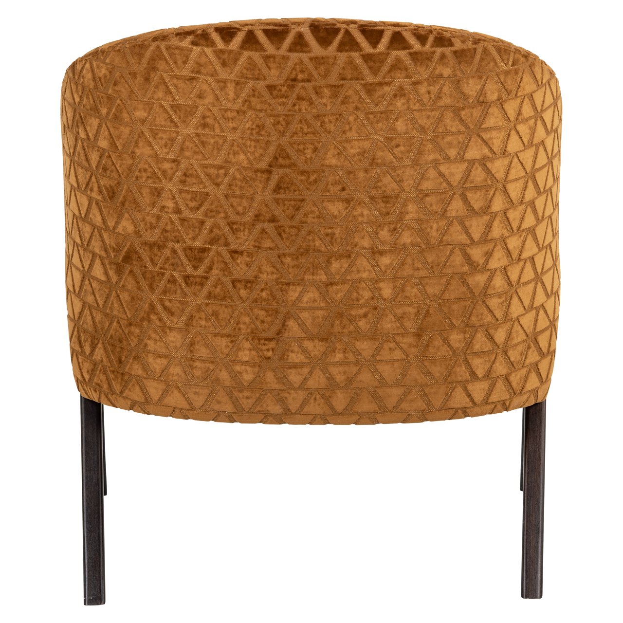Lounge Stuhl Mia old gold triangle