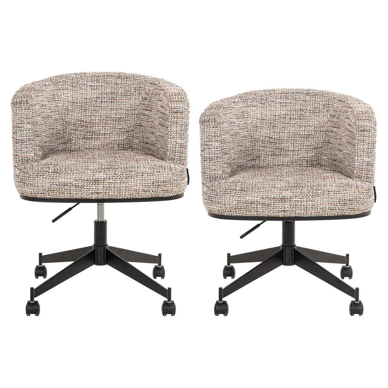 Esszimmerstuhl Rochenne trendy nature swivel on wheels Esszimmerstuhl Rochenne trendy nature swivel on wheels