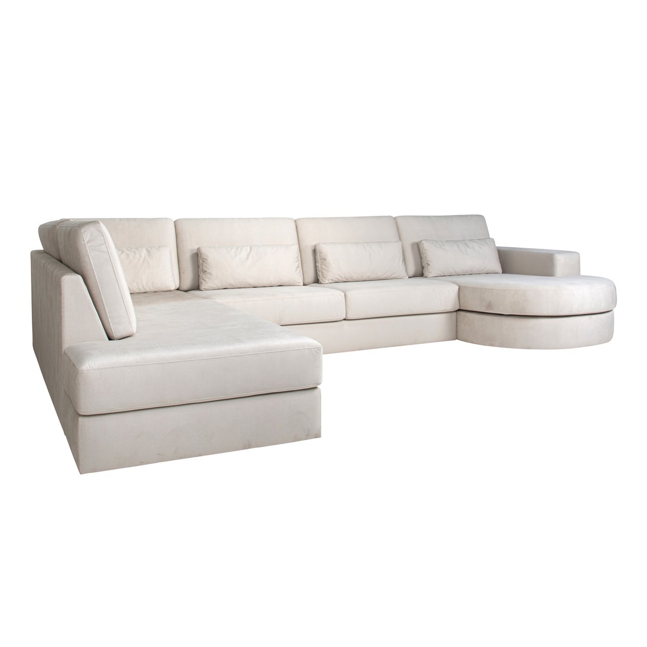 Sofa Felix customized round lounge right